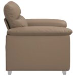 vidaXL Rozkladacia pohovka/kreslo Cappuccino 100x81x84 cm, umelá koža – Obrázok 5