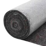 vidaXL Protišmyková maliarska flísová plachta 5 m 220 g/m² sivá – Obrázok 9