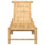 vidaXL Záhradné ležadlo 55x199x30 cm bambusové – Obrázok 4