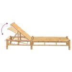 vidaXL Záhradné ležadlo 55x199x30 cm bambusové – Obrázok 7