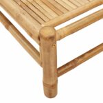 vidaXL Záhradné ležadlo 55x199x30 cm bambusové – Obrázok 8