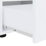 vidaXL TV skrinka VISNES biela 60x40x38 cm, drevo – Obrázok 10