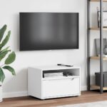 vidaXL TV skrinka VISNES biela 60x40x38 cm, drevo – Obrázok 4