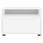 vidaXL TV skrinka VISNES biela 60x40x38 cm, drevo – Obrázok 5