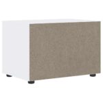 vidaXL TV skrinka VISNES biela 60x40x38 cm, drevo – Obrázok 8