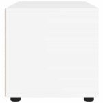 vidaXL TV skrinka „VISNES“ biela 100x40x38 cm, drevo – Obrázok 7