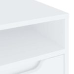 vidaXL TV skrinka „VISNES“ biela 100x40x38 cm, drevo – Obrázok 9