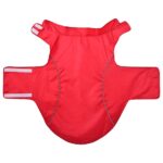 vidaXL Pláštenka pre psa s reflexnými prúžkami, polyesterová, červená, 3XL – Obrázok 4