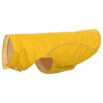 vidaXL Pláštenka pre psa s reflexnými prúžkami, polyesterová, žltá, 3XL – Obrázok 2