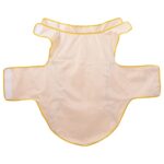 vidaXL Pláštenka pre psa s reflexnými prúžkami, polyesterová, žltá, 4XL – Obrázok 5