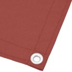 vidaXL Balkónová zástena terakotová 75x800 cm 100 % polyester oxford – Obrázok 4