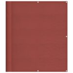 vidaXL Balkónová zástena, terakotová, 120x700 cm, 100 % polyester, oxford – Obrázok 2
