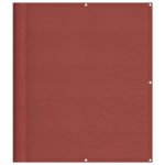 vidaXL Balkónová zástena, terakotová, 120x800 cm, 100 % polyester, oxford – Obrázok 2