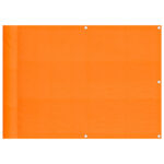 vidaXL Balkónová zástena oranžová 75x700 cm 100 % polyester Oxford – Obrázok 2
