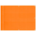vidaXL Balkónová zástena oranžová 75x800 cm 100 % polyester Oxford – Obrázok 2