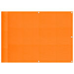 vidaXL Balkónová zástena oranžová 75x1000 cm 100 % polyester Oxford – Obrázok 2