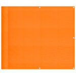 vidaXL Balkónová zástena oranžová 90x1000 cm 100 % polyester Oxford – Obrázok 2