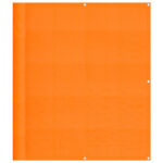 vidaXL Balkónová zástena oranžová 120x1000 cm 100 % polyester Oxford – Obrázok 2