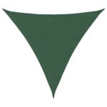 vidaXL Slnečná plachta tmavozelená 2x2x2 m 100 % polyester oxford – Obrázok 2