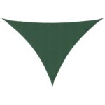 vidaXL Slnečná plachta tmavozelená 7x5x5 m 100 % polyester oxford – Obrázok 2