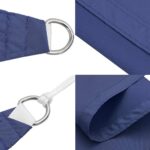 vidaXL Slnečná plachta modrá 7x5x5 m 100 % polyester oxford – Obrázok 6