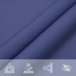 vidaXL Slnečná plachta modrá 7x5x5 m 100 % polyester oxford – Obrázok 7