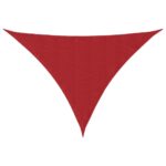 vidaXL Slnečná plachta červená 7x5x5 m 100 % polyester oxford – Obrázok 2