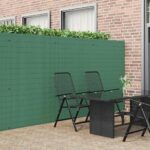 vidaXL Záhradný plot obojstranný zelený 1,8x3 m PVC