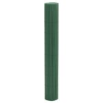 vidaXL Záhradný plot obojstranný zelený 1,8x3 m PVC – Obrázok 4