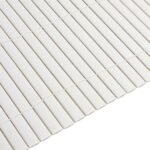 vidaXL Záhradný plot obojstranný biely 1,8x5 m PVC – Obrázok 7