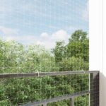vidaXL Sieť pre mačky, priehľadná, 6x3 m, nylonová – Obrázok 4