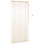 vidaXL Žalúzia Dubový vzhľad 80 x 160 cm 35 mm Masívne Paulownia drevo – Obrázok 3