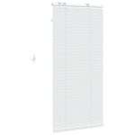 vidaXL Žalúzia Biela 60 x 130 cm 35 mm Masívne Paulownia drevo – Obrázok 4