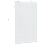 vidaXL Žalúzia Biela 90 x 130 cm 35 mm Masívne Paulownia drevo – Obrázok 4