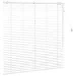 vidaXL Žalúzia Biela 125 x 130 cm 35 mm Masívne Paulownia drevo – Obrázok 3
