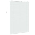 vidaXL Žalúzia Biela 100 x 160 cm 35 mm Masívne Paulownia drevo – Obrázok 4