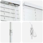 vidaXL Žalúzia Biela 70 x 250 cm 35 mm Masívne Paulownia drevo – Obrázok 5