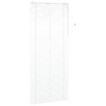 vidaXL Žalúzia Biela 115 x 250 cm 35 mm Masívne Paulownia drevo – Obrázok 3