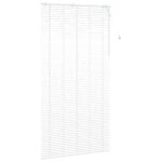 vidaXL Žalúzia Biela 130 x 250 cm 35 mm Masívne Paulownia drevo – Obrázok 3