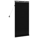 vidaXL Žalúzia Čierna 60 x 130 cm 35 mm Masívne Paulownia drevo – Obrázok 4