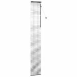 vidaXL Žalúzia Čierna 45 x 250 cm 35 mm Masívne Paulownia drevo – Obrázok 3