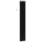 vidaXL Žalúzia Čierna 45 x 250 cm 35 mm Masívne Paulownia drevo – Obrázok 4