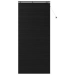 vidaXL Žalúzia Čierna 120 x 250 cm 35 mm Masívne Paulownia drevo – Obrázok 2