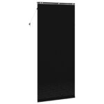 vidaXL Žalúzia Čierna 120 x 250 cm 35 mm Masívne Paulownia drevo – Obrázok 4