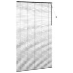 vidaXL Žalúzia Čierna 145 x 250 cm 35 mm Masívne Paulownia drevo – Obrázok 3