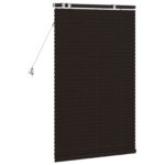 vidaXL Žalúzia Tmavohnedá 70 x 130 cm 35 mm Masívne Paulownia drevo – Obrázok 4