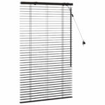 vidaXL Žalúzia Tmavohnedá 80 x 130 cm 35 mm Masívne Paulownia drevo – Obrázok 3