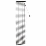 vidaXL Žalúzia Tmavohnedá 50 x 160 cm 35 mm Masívne Paulownia drevo – Obrázok 3