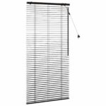 vidaXL Žalúzia Tmavohnedá 80 x 160 cm 35 mm Masívne Paulownia drevo – Obrázok 3