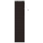 vidaXL Žalúzia Tmavohnedá 60 x 250 cm 35 mm Masívne Paulownia drevo – Obrázok 2